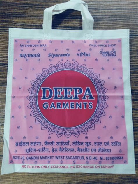 Non Woven Printed Loop Handle Shopping Bag Capacity 6 Kg At Rs 6