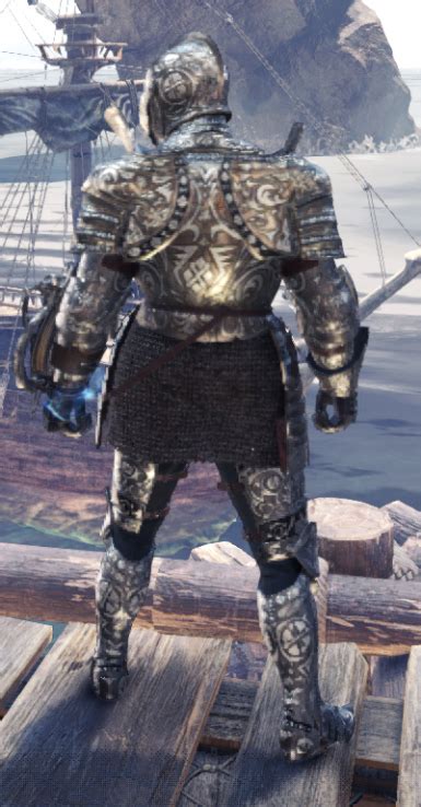 Silver Knight Armor Modified At Monster Hunter World Mods And Community