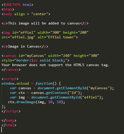 Html Canvas Tutorial For Beginners