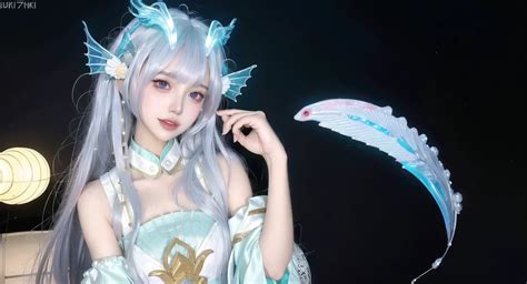 【赛博coser】西施 游龙清影 王者荣耀 正片2 哔哩哔哩