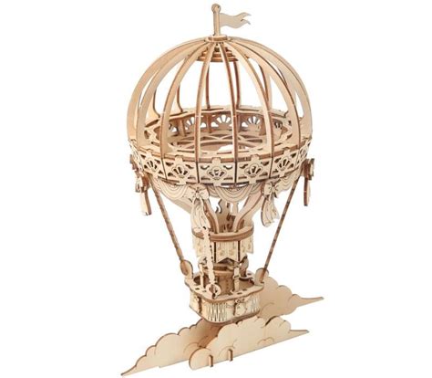 3D Wooden Puzzle Hot Air Balloon