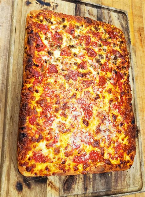 Sheet Tray Pizza 🍕 - Dining and Cooking