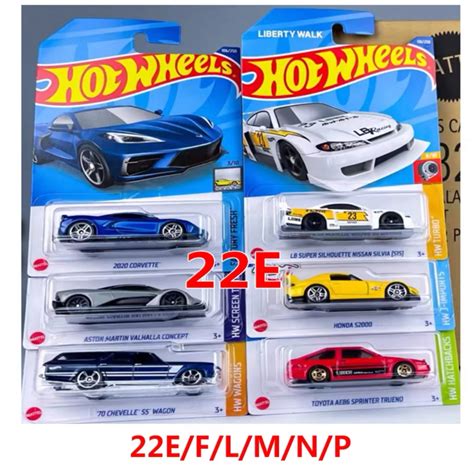 24h Hot Wheels Xe Toyota 22E Q Đồ Chơi Mô Hình Nissan Xe Thể Thao Nhỏ Mô Hình Mini Đua