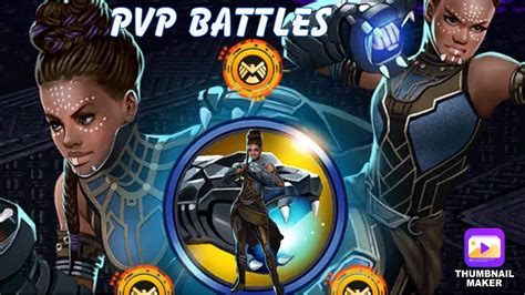 MPQ Marvel Puzzle Quest PVP Battles Featuring Shuri Master Engineer