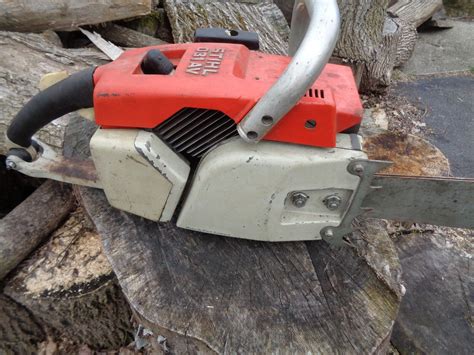 Vintage Chainsaw Stihl Av For Parts Or Repair Ebay