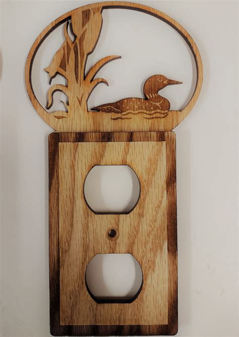 Light Switch Cover Switch Plate Cover Wood Home Decor Etsy