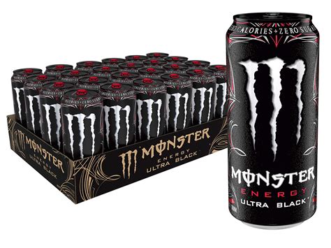 Monster Energy Zero Ultra Sugar Free Energy Drink 16 Ounce Pack Of