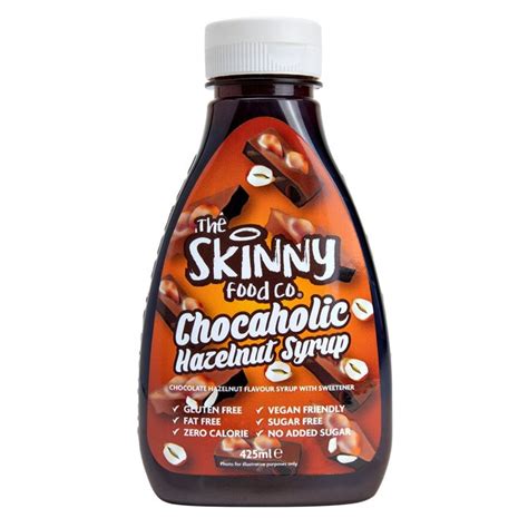 Chocaholic Chocolate Hazelnut Syrup Skinny Syrups Theskinnyfoodco