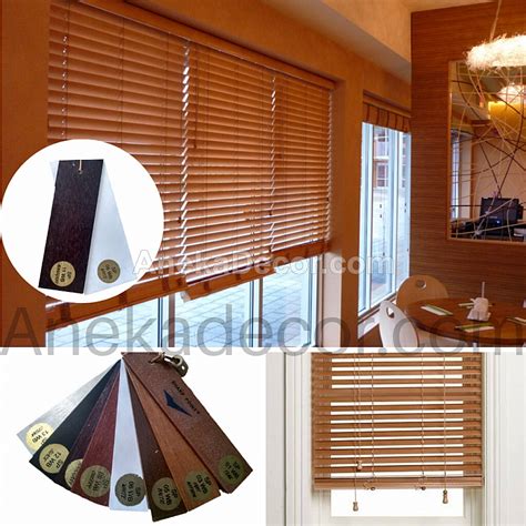 Wooden Blinds Sharp Point Wooden Blinds Sharp Point Mm Jual