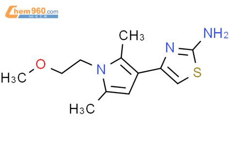 917748 66 4 4 1 2 Methoxy Ethyl 2 5 Dimethyl 1H Pyrrol 3 Yl Thiazol 2