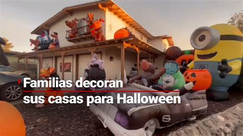 HAPPY HALLOWEEN Así adornan sus casas en El Paso Texas EU YouTube