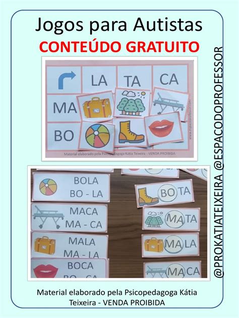 Jogos Pedagógicos Para Autismo Online Grátis - Jogos Pedagógicos para Autistas | PDF | Comunicação | Computação e ...