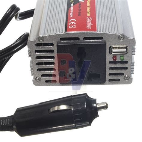 Convertidor De 12 VCC A 220 VCA SUVPR USB Y 220V DY 8102