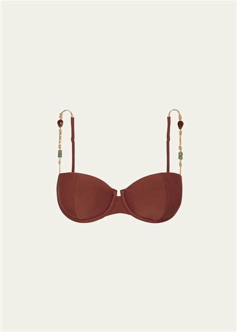 Vix Solid Kaia Nissi Bikini Top Bergdorf Goodman