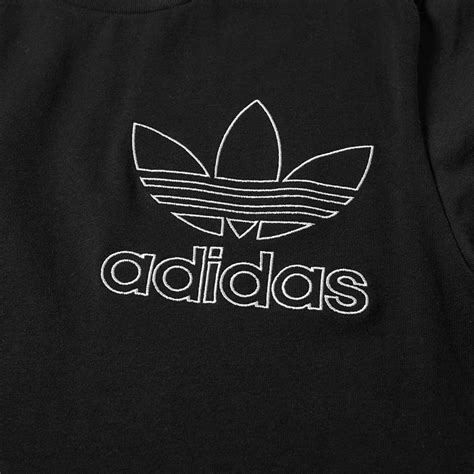 Adidas Outline Tee Black | END.