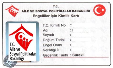 Engelli Kimlik Kartı Nereden ve Nasıl Alınır Şartları Neler