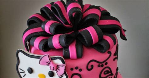 Delana's Cakes: Hello Kitty Rock Theme cake