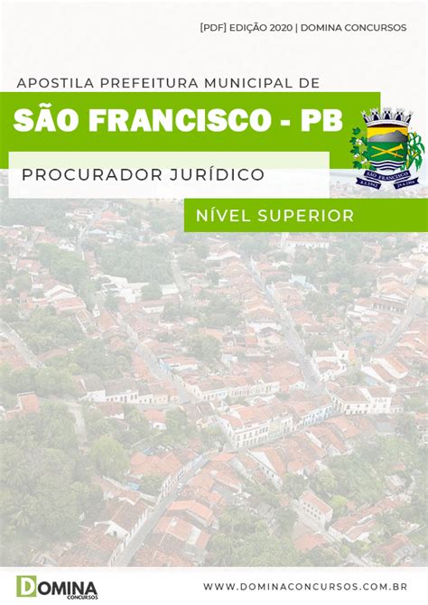 Apostila Concurso Pref S O Francisco Pb Procurador Jur Dico