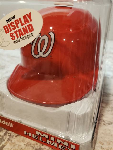 Riddell Mlb Washington Nationals Minibatting Helmet Ebay