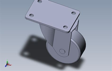 3303352环球滑轮 Solidworks 2010 模型图纸免费下载 懒石网