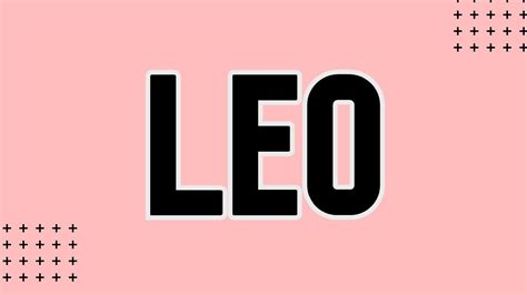 Leo October They Watch You Silently Longing For You 💟 Terrified You