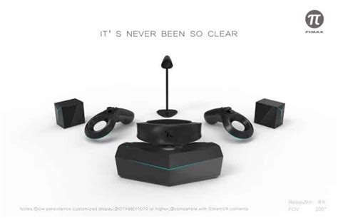 Pimax Brings The World S First K Vr Headset To Kickstarter