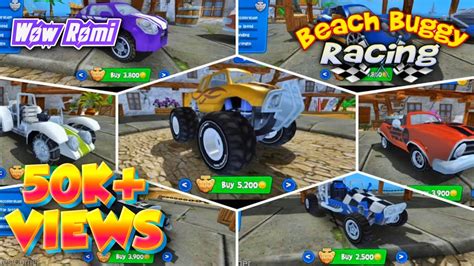 Buying All Cars In Beach Buggy Racing YouTube