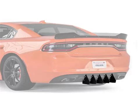 Vicrez Veneno Style Rear Diffuser Add On Dodge Charger Vz