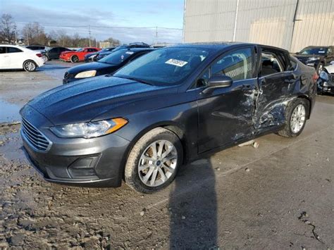 2019 Ford Fusion Se For Sale Ky Lexington West Wed Mar 13 2024 Used And Repairable