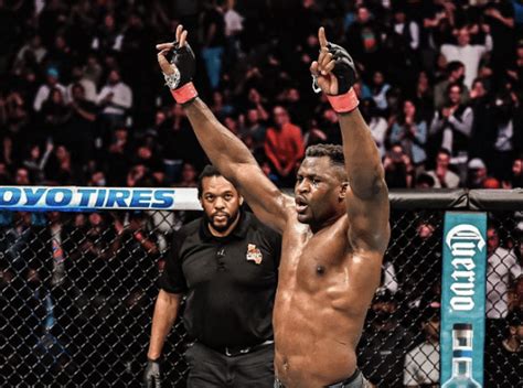 Francis Ngannou Reacts To Jon Jones And Dana White Fight Sports