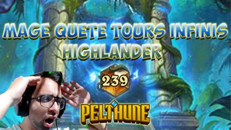 Wild MAGE QUETE HIGHLANDER TOURS INFINIS Pelthune Hearthstone HS