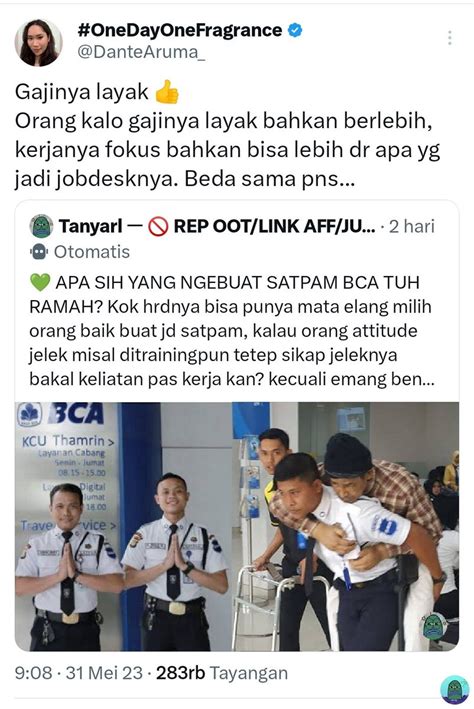 Tanyarl On Twitter CW Emang Take Home Pay Yg Didapat Satpam Tu