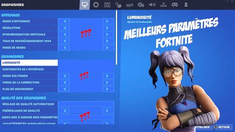 Voici Mes Param Tres Fortnite Meilleurs Param Tres Youtube