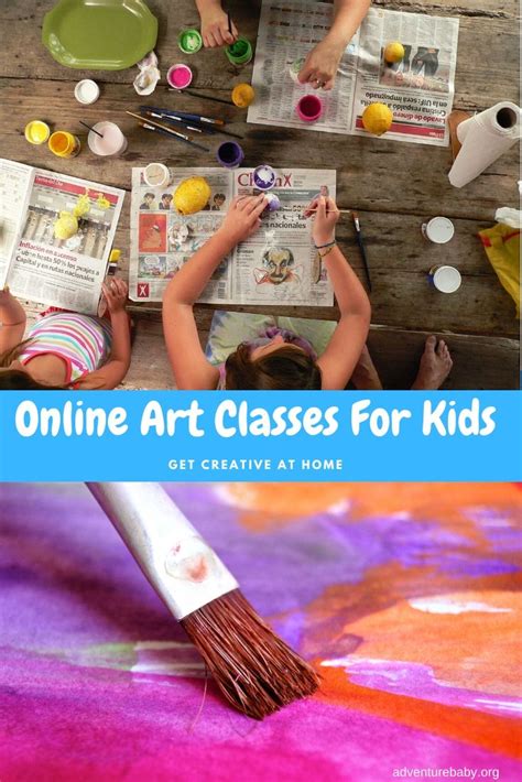 Get Creative At Home With These Online Art Classes For Kids - Adventure, baby!