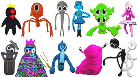 Los Nuevos Personajes De Rainbow Friends 2 Youtube Riset