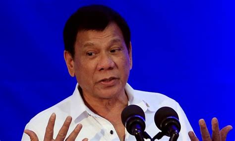 Philippine President Rodrigo Duterte Makes Stark Warning Daily Mail