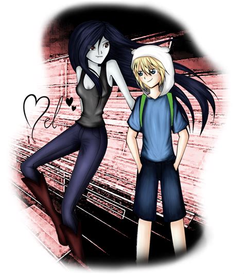 Marceline and Finn by MelciAdR on DeviantArt