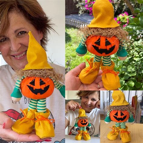 Tutorial Zucca Di Halloween Con Riciclo Calzini Artofit