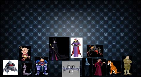 Disney Villains for Kingdom Hearts 3 by johnfanart101 on DeviantArt