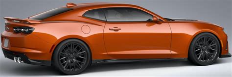 2022 Chevy Camaro Gets New Vivid Orange Color First Look