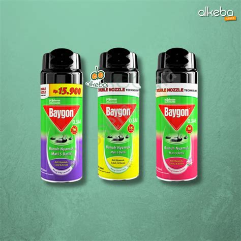 Jual Baygon 200 Ml Aerosol Pembasmi Kecoa Serangga Obat Nyamuk