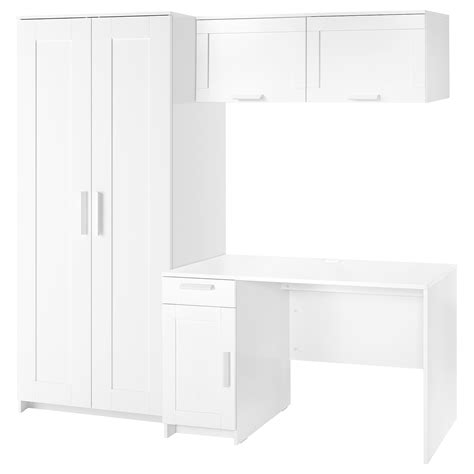 Brimnes БРИМНЭС Комбинация д хранения белый 198x65x190 см Ikea