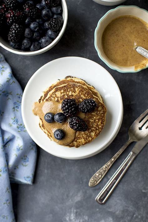 Fluffy Whole Grain Pancakes Recipe Quick Breakfast HeyFood Meal