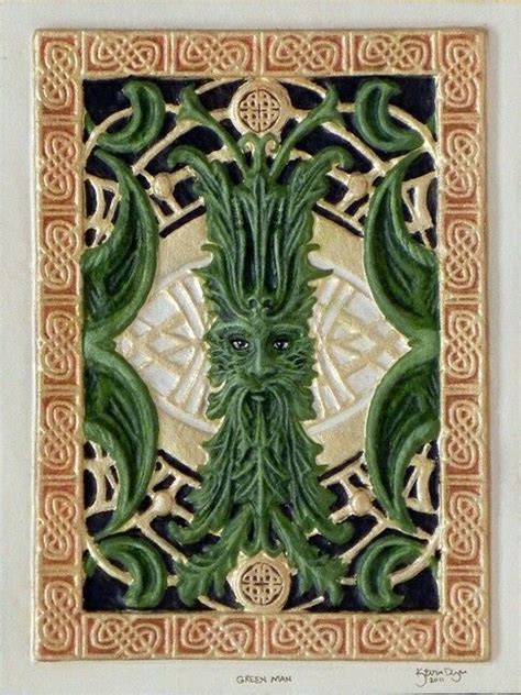 Celtic Green Man Celtic Patterns Celtic Designs Erin Go Braugh