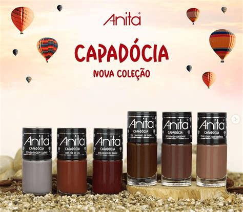 Esmalte Anita Coleção Capadócia 6 Cores