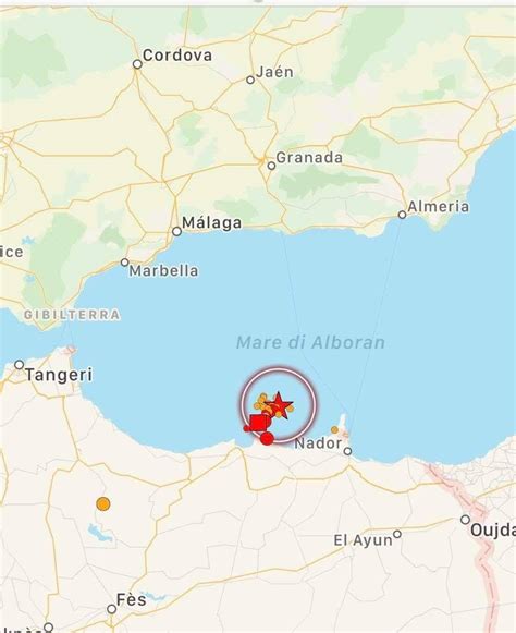 Forte Terremoto Nel Mediterraneo Scossa Magnitudo 5 3 Tra Spagna E