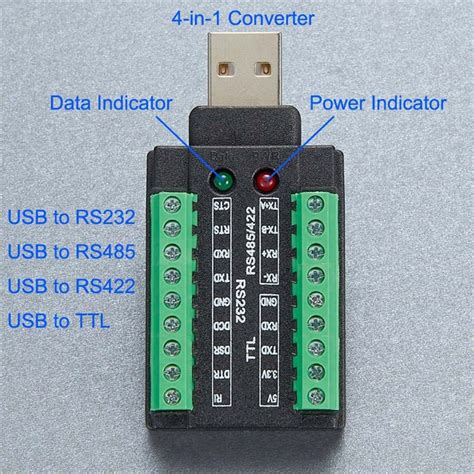 Pemasok Produsen Konverter USB Ke RS232 RS485 RS422 TTL Yang