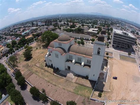 Imagem Aérea Da Catedral De Nampula Foto Rotas Turísticas — Norte De