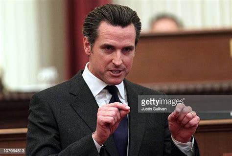 Gavin Newsom Sworn In As Lieutenant Governor Of California Photos And