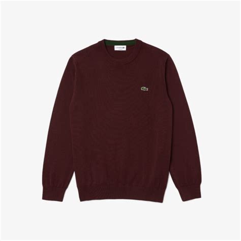 MAGLIA LACOSTE UOMO AH1985 00 SXL BORDEAUX